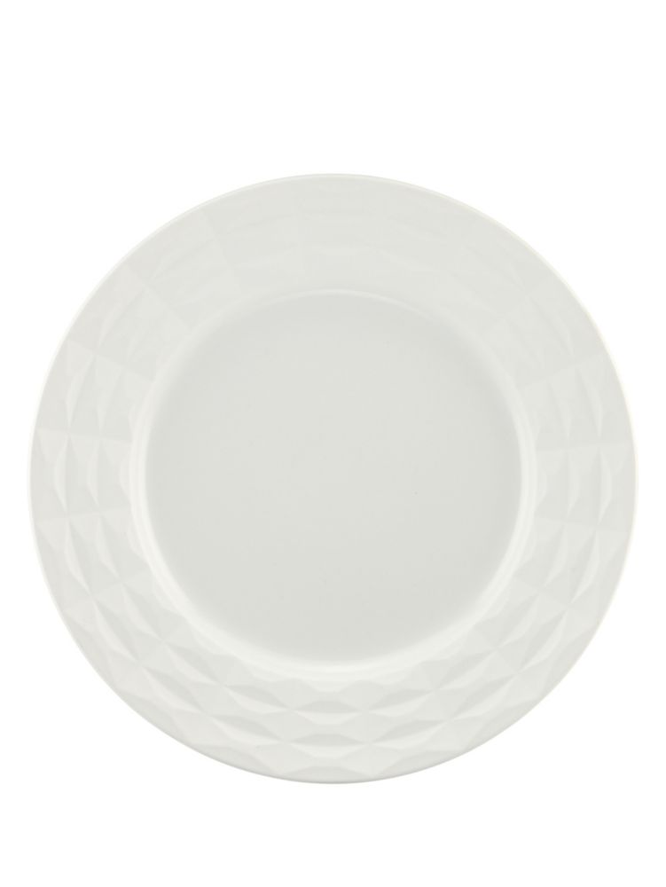 Castle Peak Cream Dinner Plate, , Product