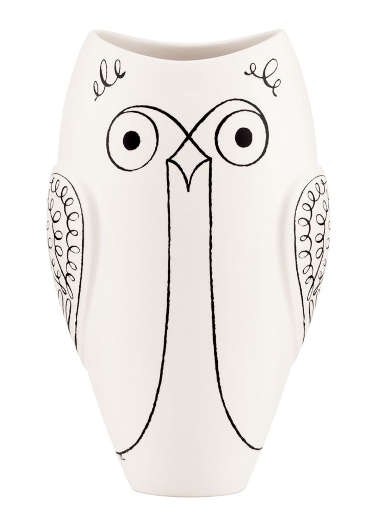 Woodland Park Tall Owl Vase, , Product