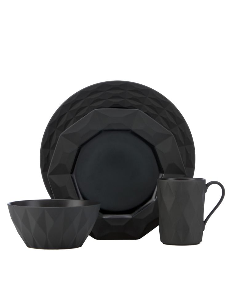 Castle Peak Slate 4 Piece Place Setting, , Product