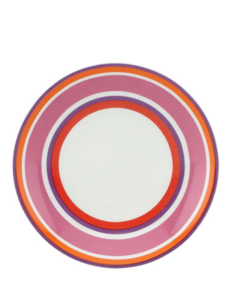 Striped Tidbit Plates Set Of Four, , Product