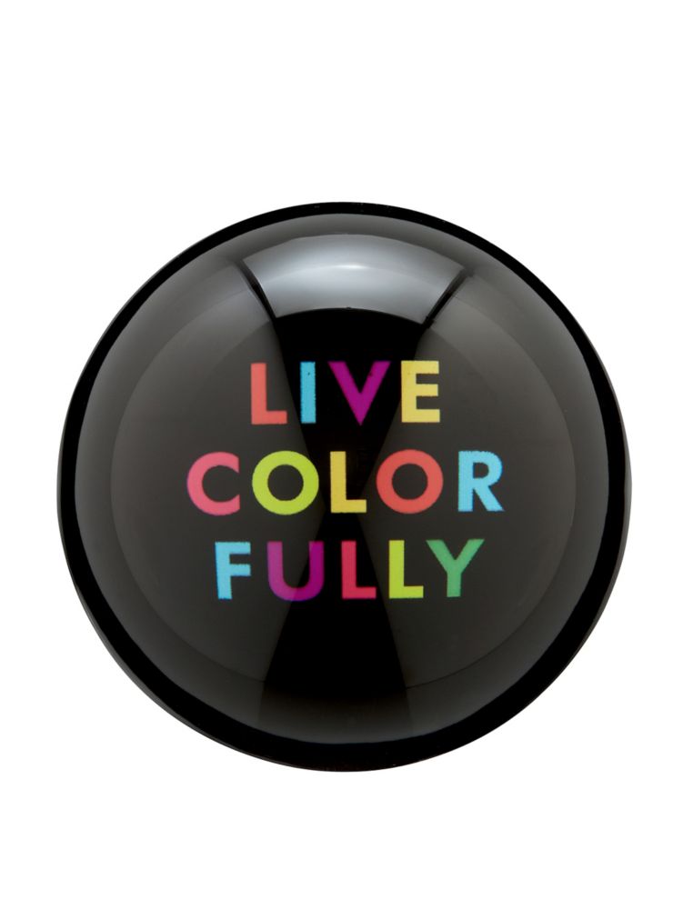 ''Live Colorfully'' Paperweight, , Product