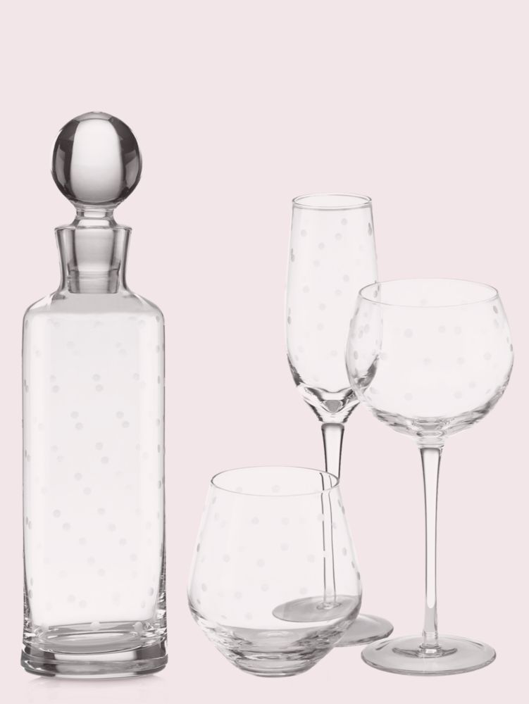 Kate spade polka hot sale dot champagne flutes