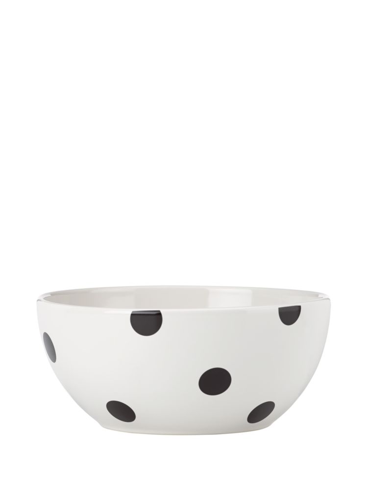 Deco Dot 8 Inch Serving Bowl