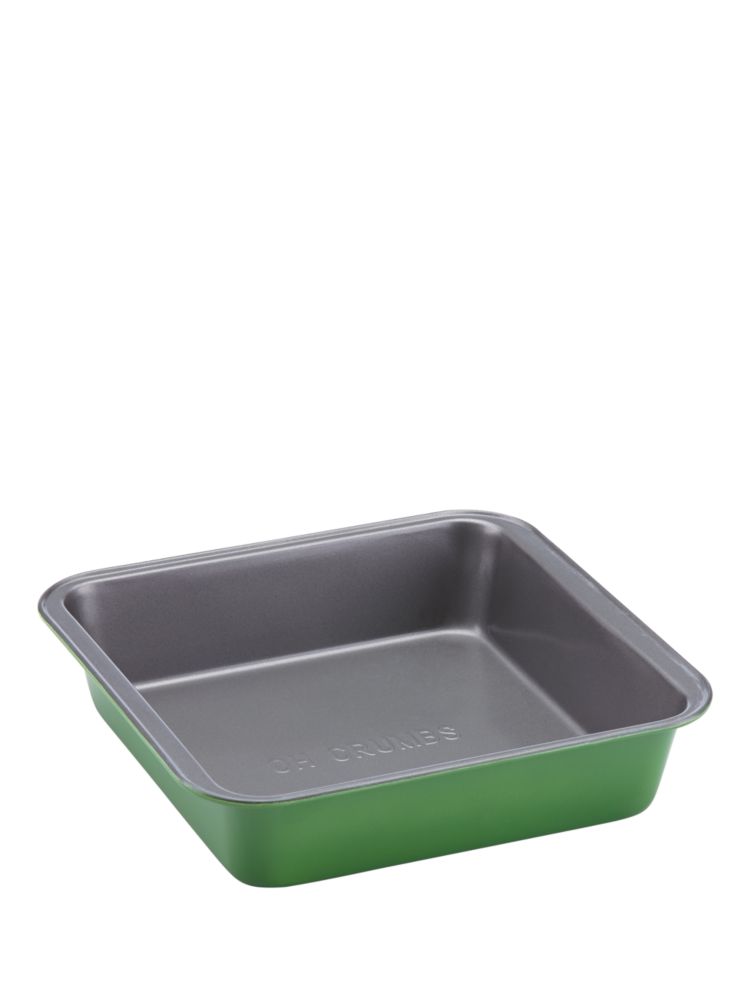 Oh Crumbs Square Cake Pan, Deep Jade, ProductTile