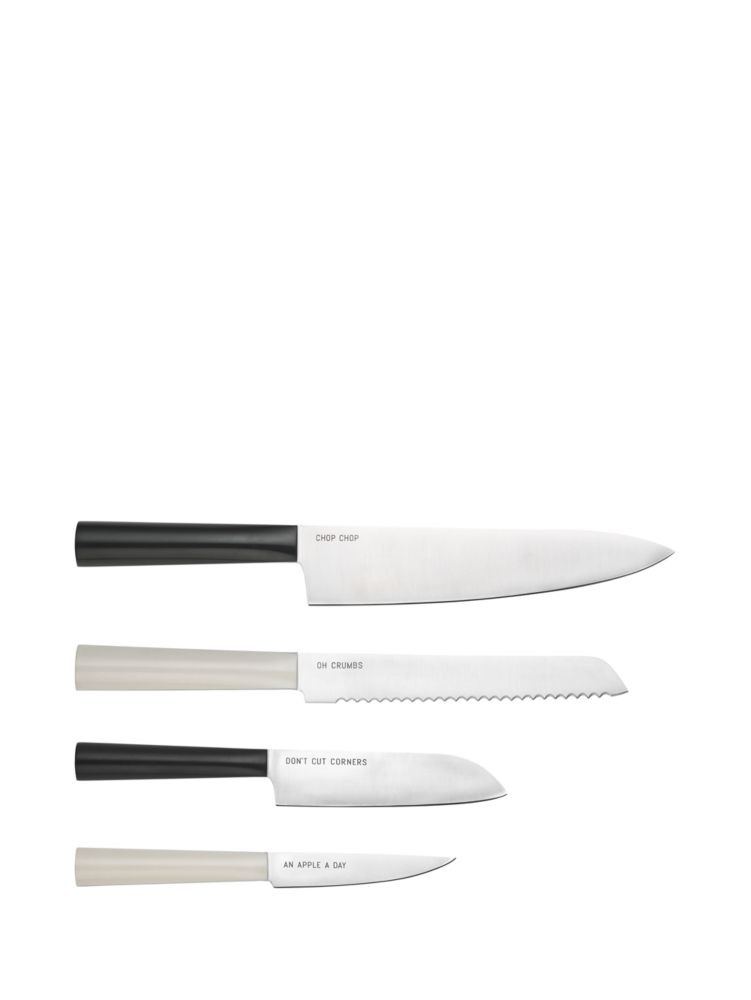 Set Of 4 Knives, BLACK/ANTHRACITE, ProductTile