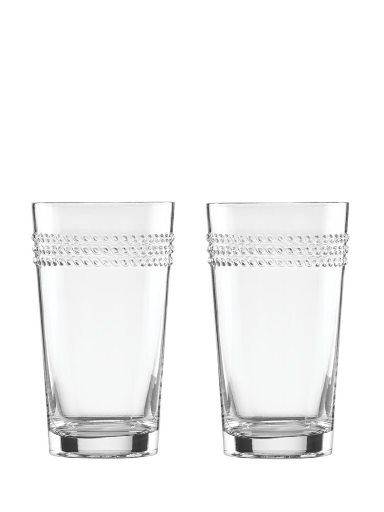 Kate Spade,Wickford Highball Set,kitchen & dining,Clear