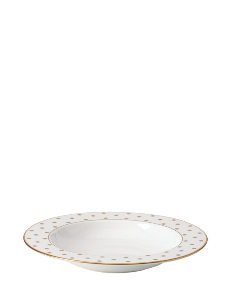 Kate Spade,Larabee Road Gold Pasta/soup Bowl,