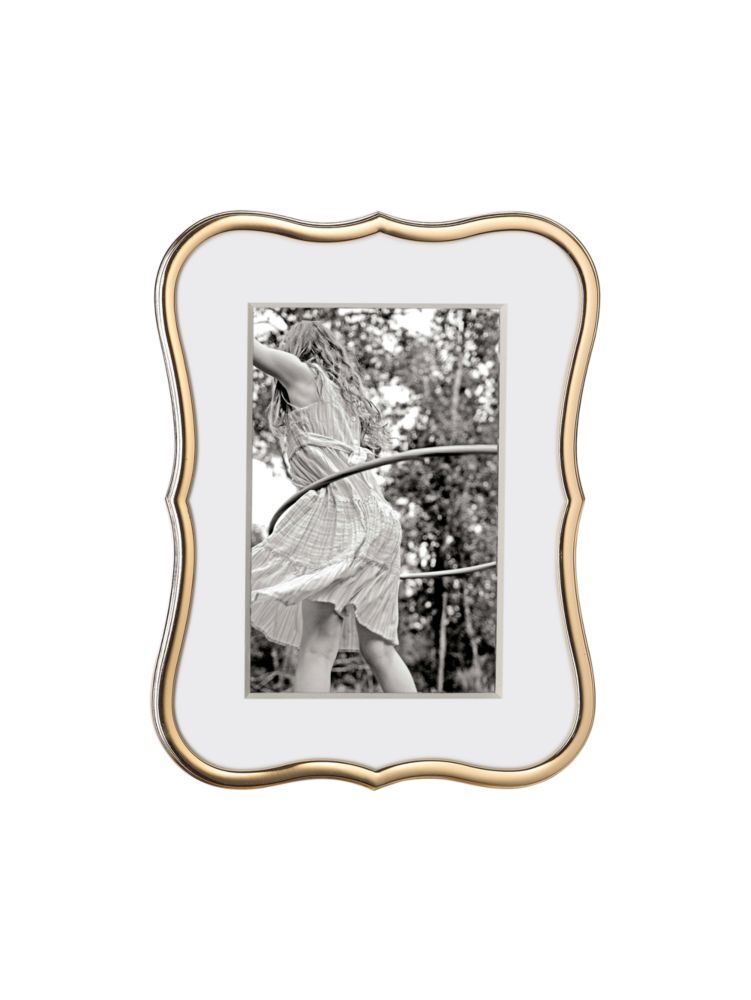  Tap photo frames Whitehouse 4x6 White/Gold (100 pack