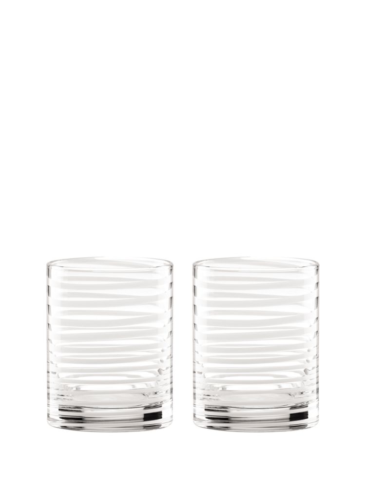 Kate Spade,Charlotte Street Double Old Fashioned Set,