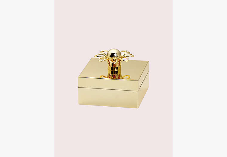 Kate Spade,keaton jewelry box,Gold image number 0