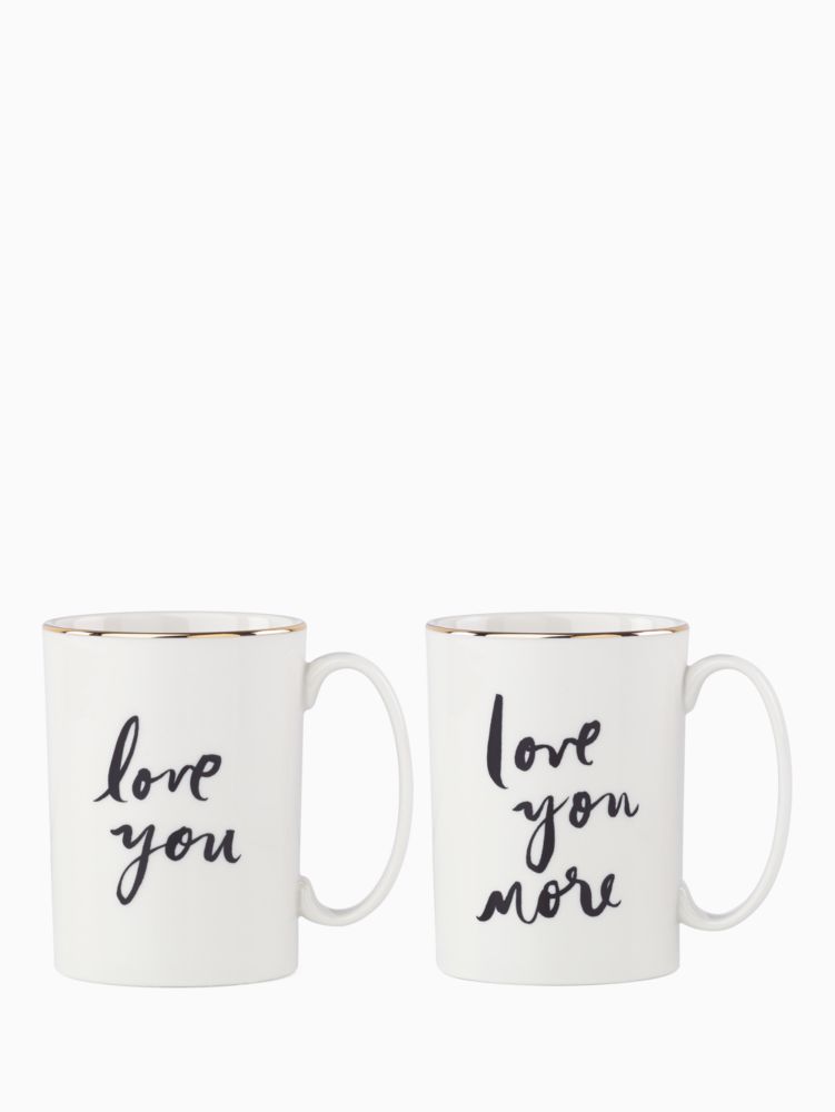 kate spade new york On The Dot Assorted Mugs, Set of 2