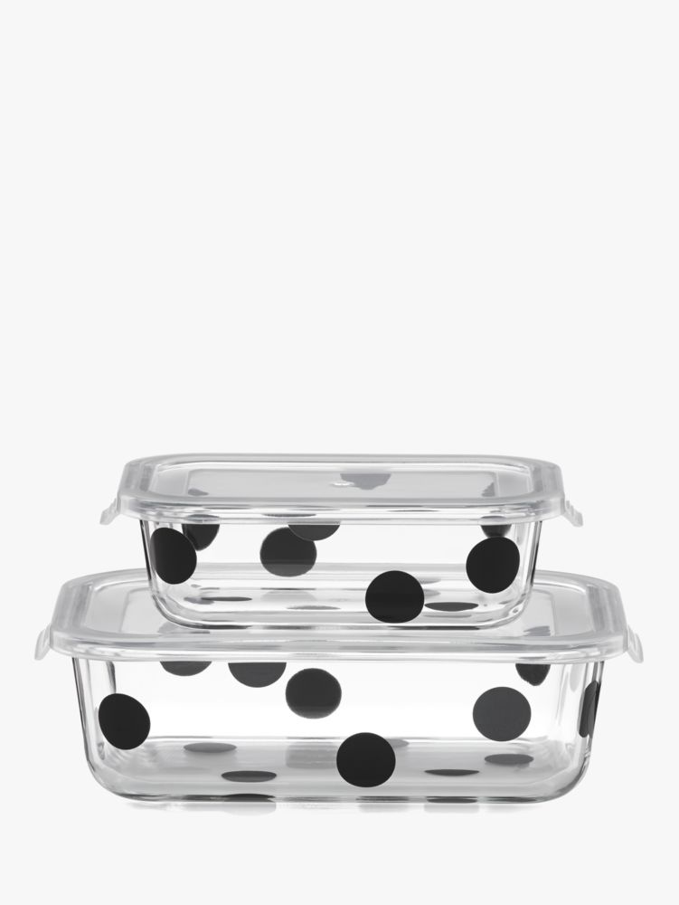 16 oz Rectangle Black and Gold Aluminum Take Out Container - with Polka Dot Paper  Lid - 7 1/4 x 5 1/4 x 2 - 200 count box