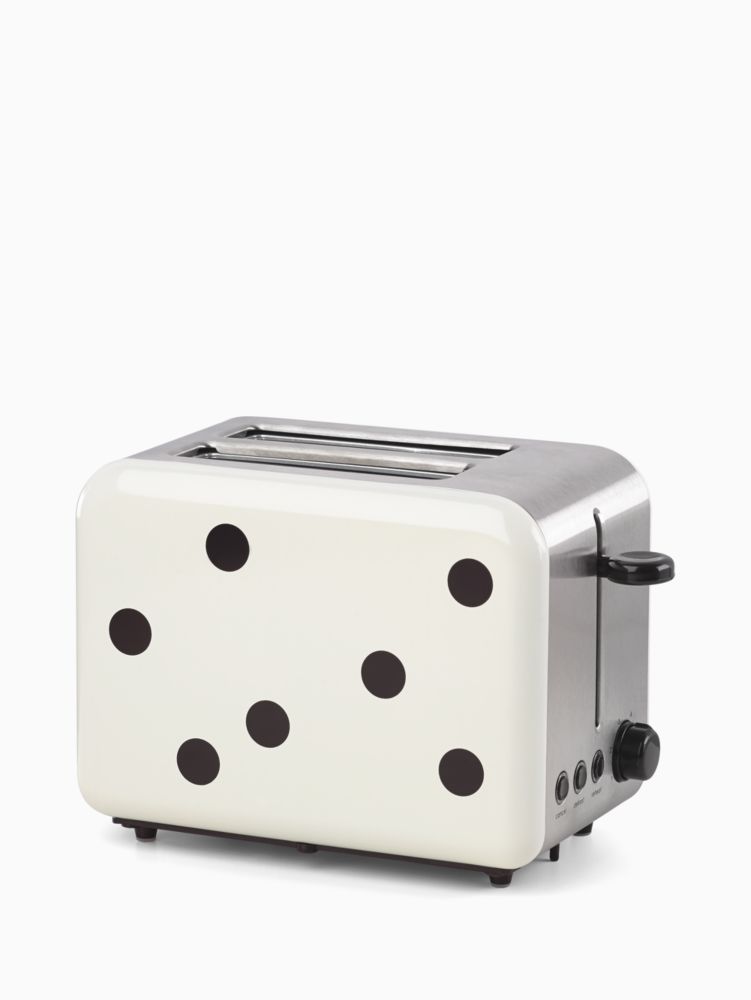 Kate Spade,Deco Dot Toaster,Black