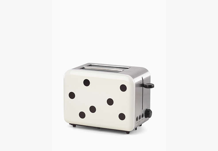 Kate Spade,Deco Dot Toaster,Black image number 0