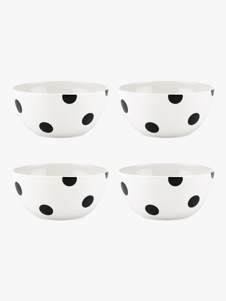 Deco Dot All Purpose Bowls, Set Of 4, , Product