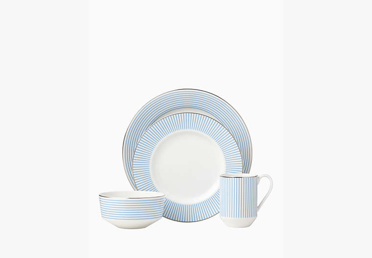Kate Spade,Laurel Street 4 Piece Place Setting,White image number 0