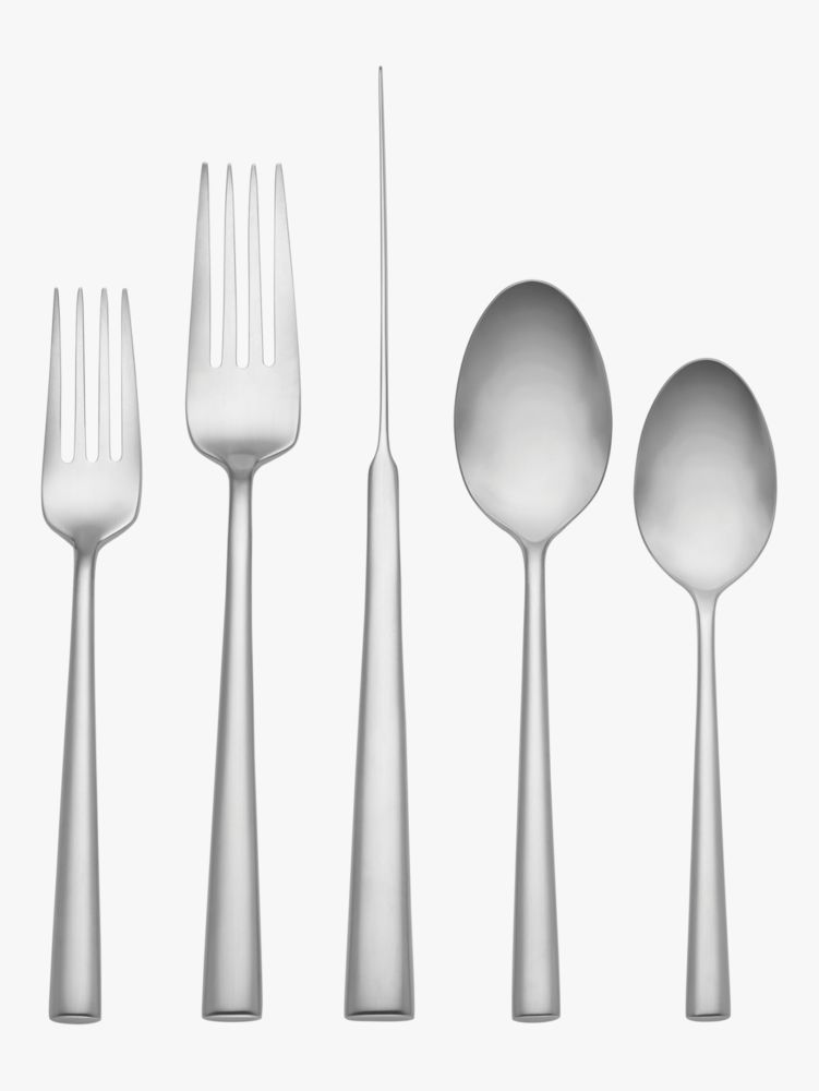 Oneida Aptitude 20-pc. Black Flatware Set