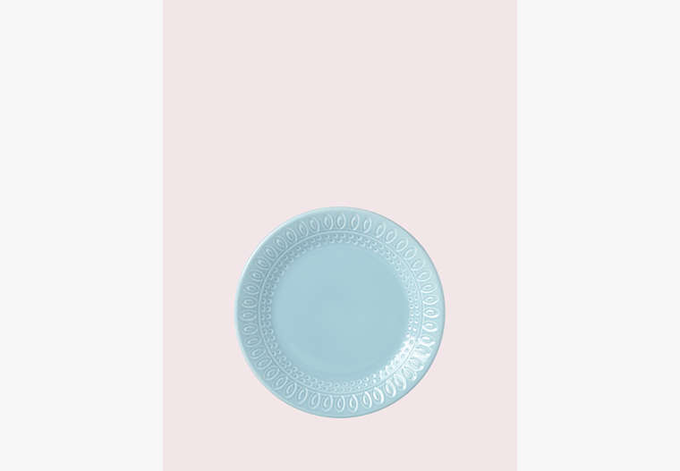 Kate Spade,willow drive accent plate,kitchen & dining,Blue image number 0