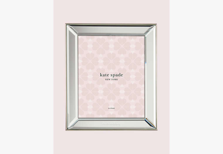 Kate Spade,key court 8x10 frame,home accents & décor,Silver Plate image number 0