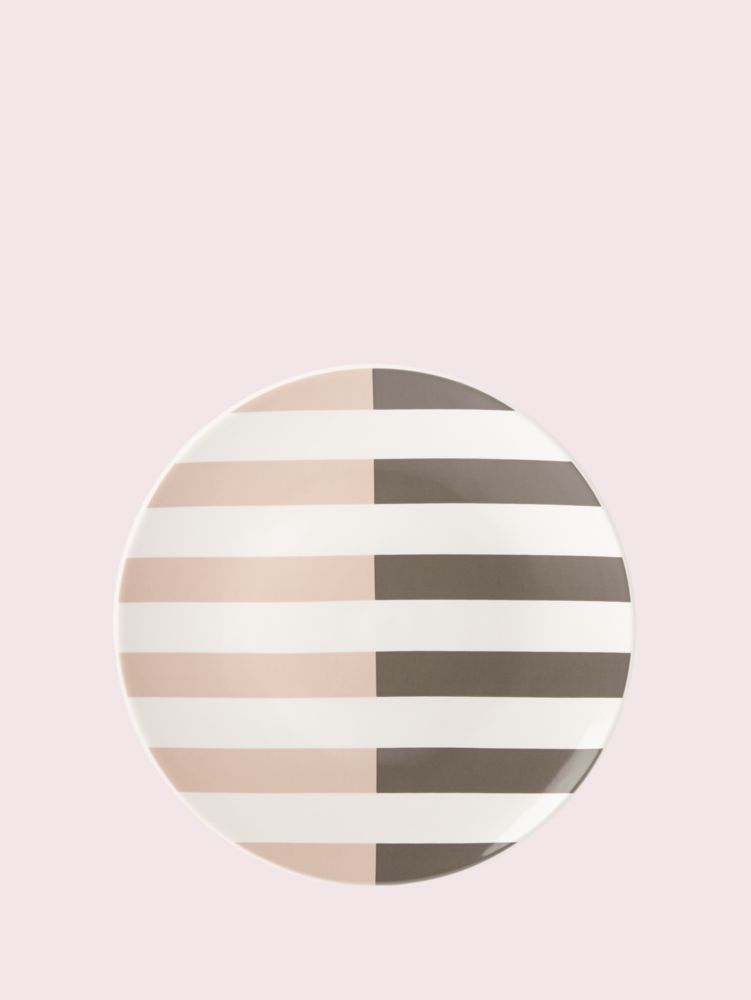 Kate Spade,Nolita Grey Accent Plate,