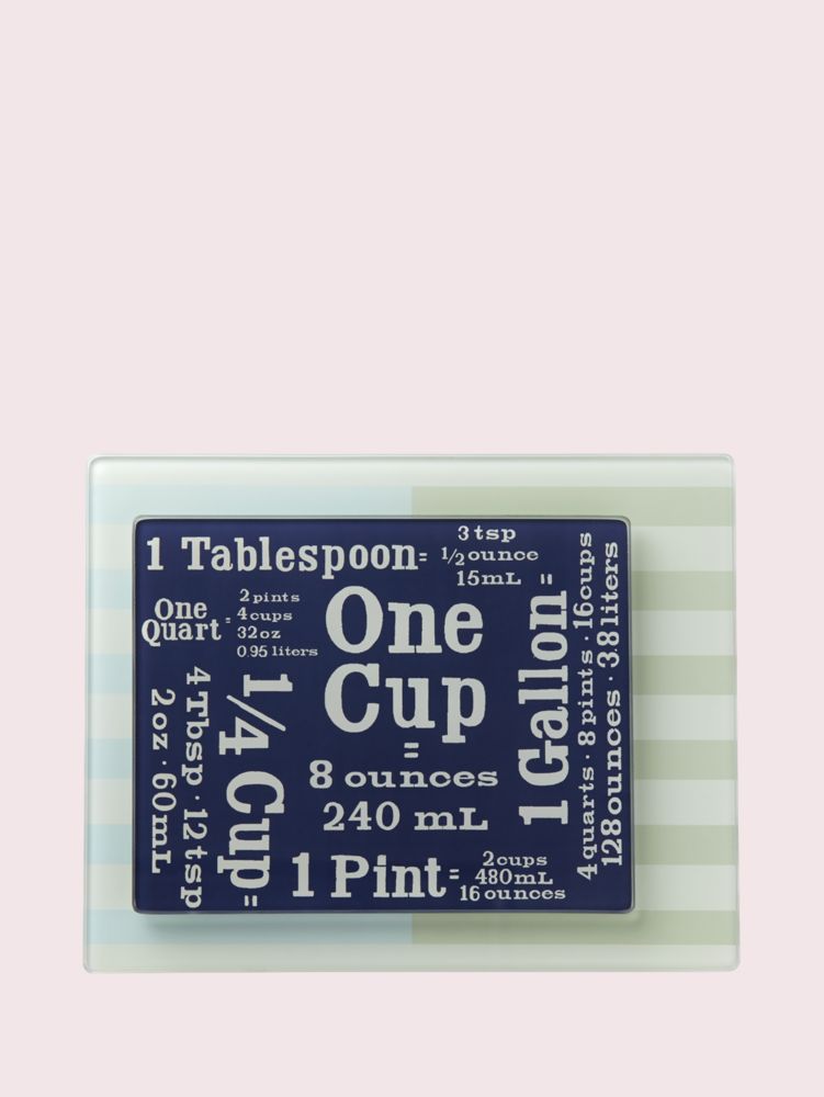 Kate Spade,Nolita Glass Prep Board Set,
