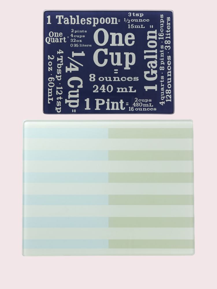 Kate Spade,Nolita Glass Prep Board Set,