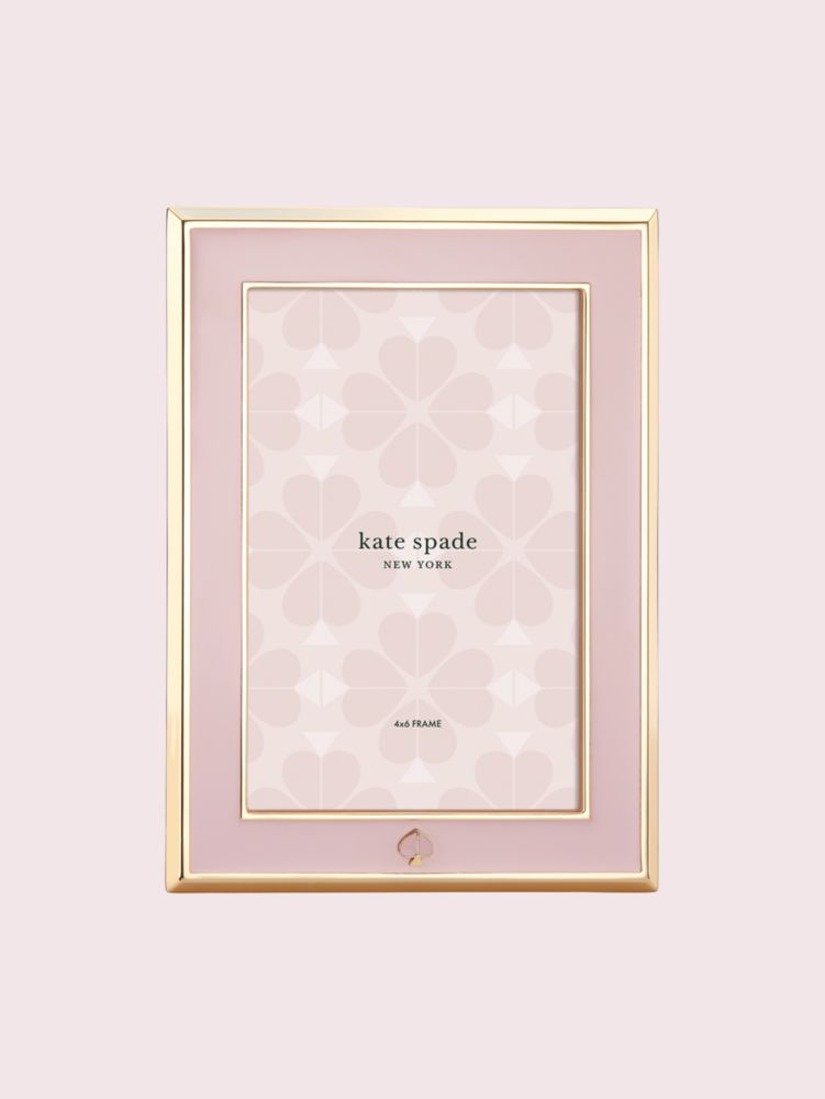 Kate Spade,spade street frame,home accents & décor,Pale Gold