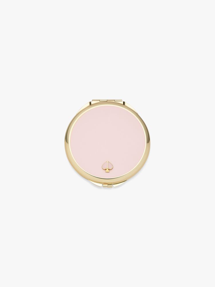 Kate spade NEW CLINIQUE Travel Swivel Mirror Compact in Navy Dot