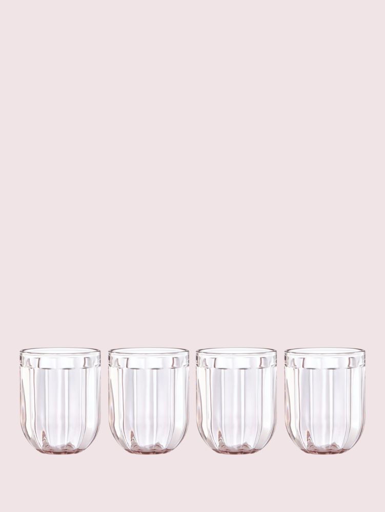 Park Circle 12 Oz Glass Set, Pink, Product