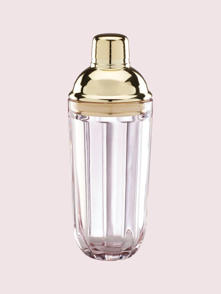 Kate Spade,park circle cocktail shaker,kitchen & dining,Cherry Wood