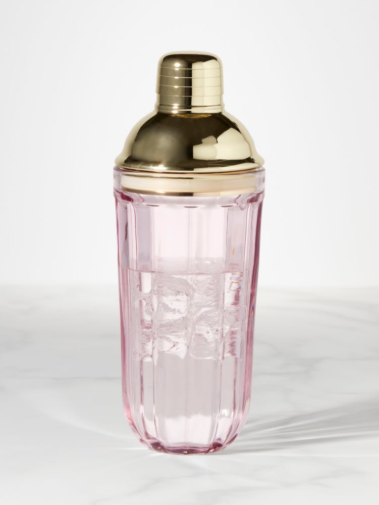 Kate Spade,park circle cocktail shaker,kitchen & dining,Cherry Wood