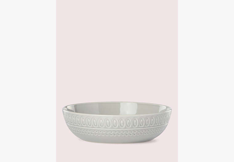 Kate Spade,willow drive dinner bowl,kitchen & dining,Grey Sued image number 0