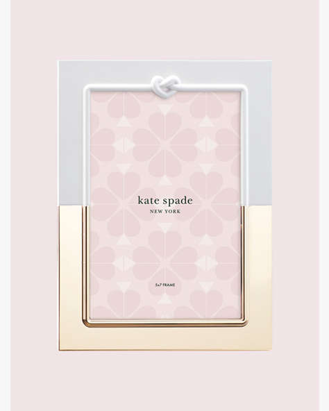 Kate Spade,with love 5x7 frame,home accents & décor,Gold