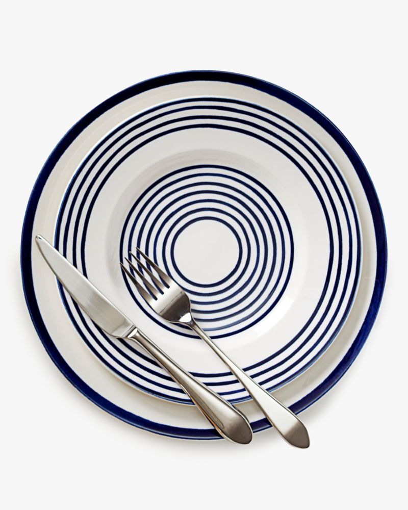 Kate Spade,Charlotte Street East 16-piece Place Setting,Cereal Bowl,Soup Bowl,Salad Plate,Dinner Plate,Mug,Porcelain,Patte...,