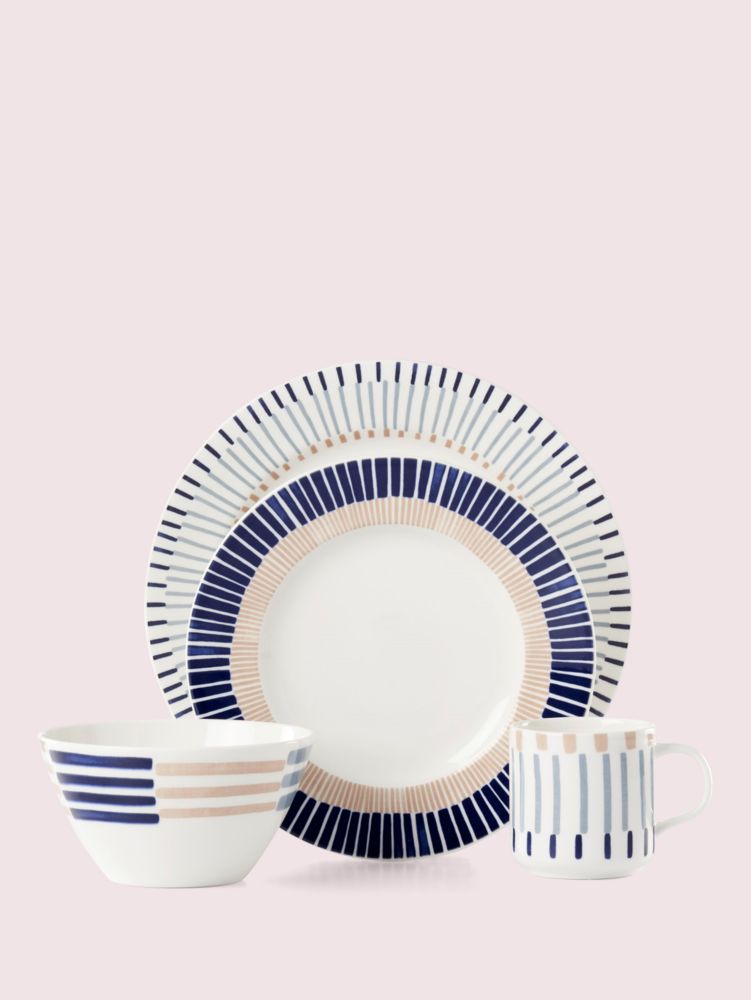 Kate Spade,Brook Lane 4-piece Place Setting,