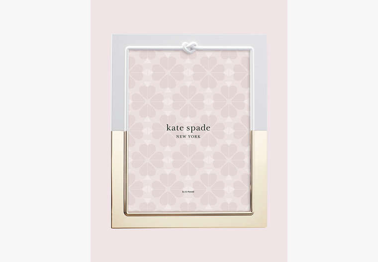 Kate Spade,with love 8x10 frame,home accents & décor,Gold image number 0