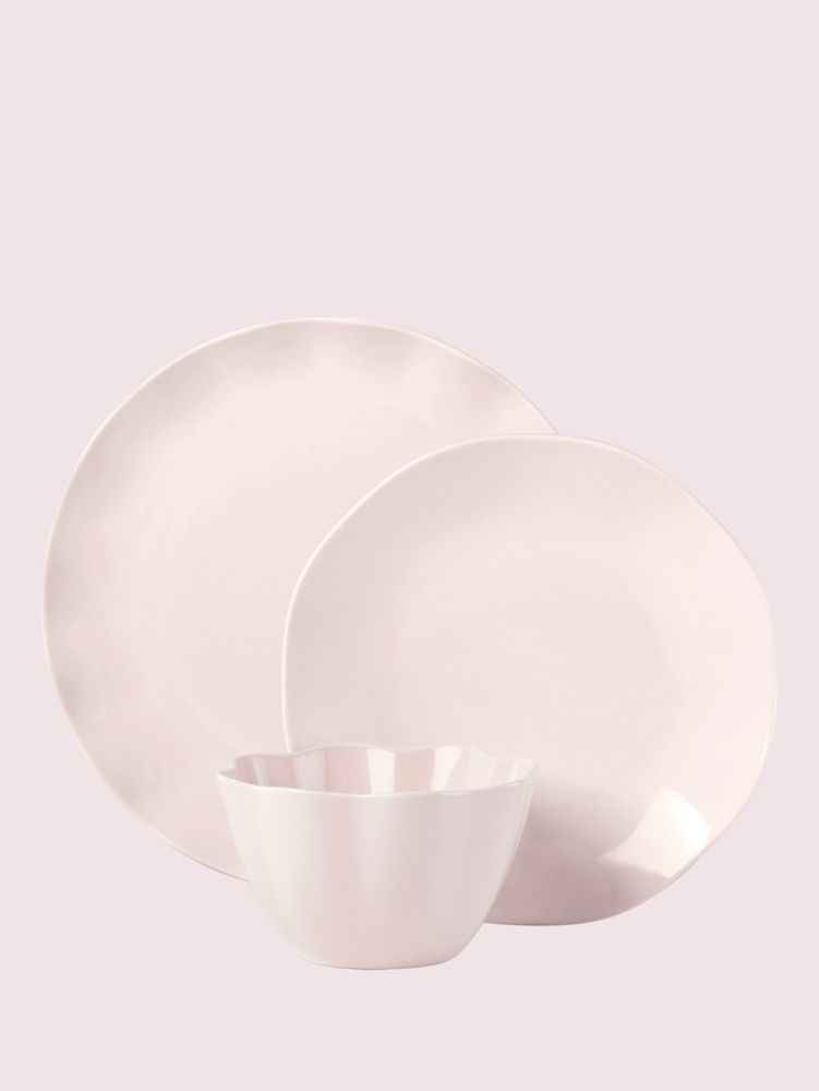 Petal Lane Blush 3 Piece Place Setting, , Product