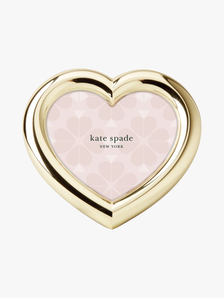 Kate Spade New York Charmed Life Gold Heart Frame