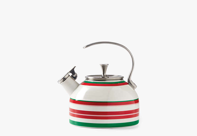 Merry & Bright Kettle, Red/ Green Multi, Product image number 0