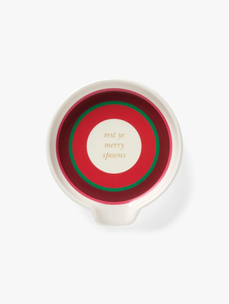 Merry & Bright Spoon Rest, Red/ Green Multi, Product