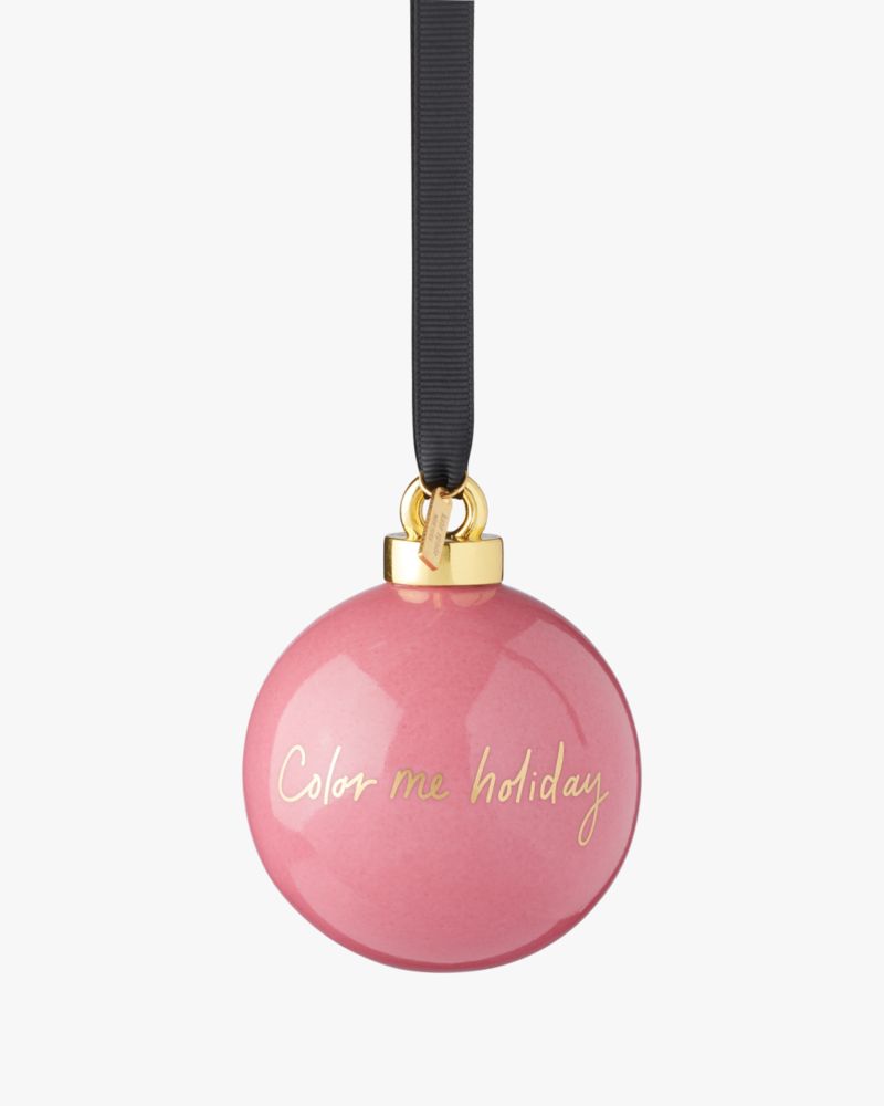 Color Me Holiday Ornament