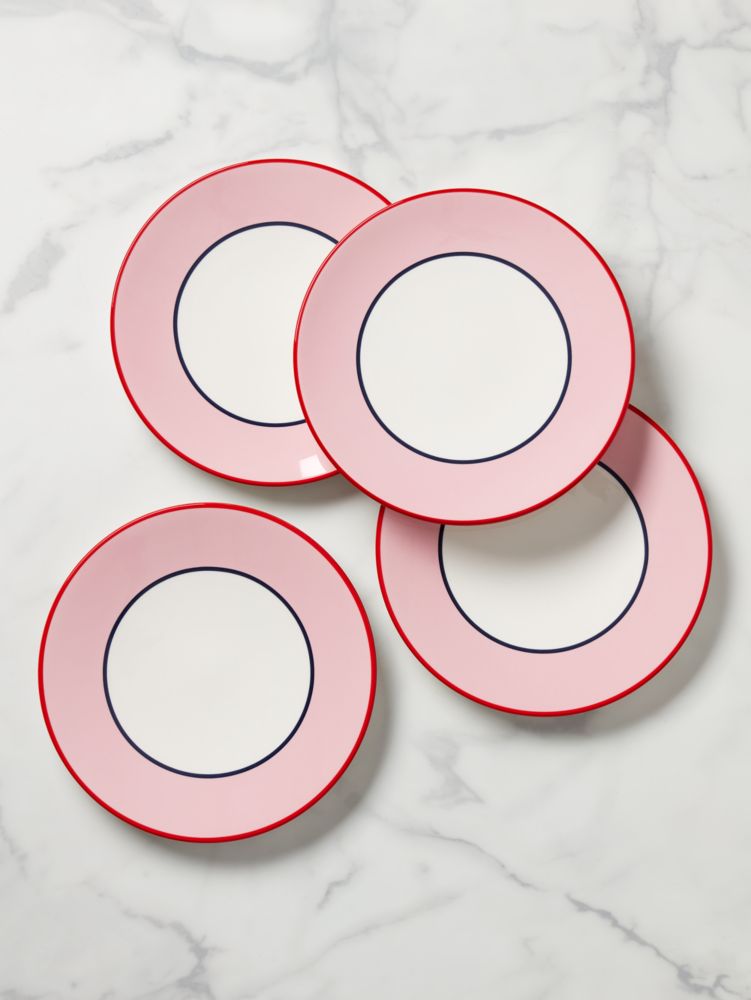 Make It Pop 4 Piece Accent Plate Set