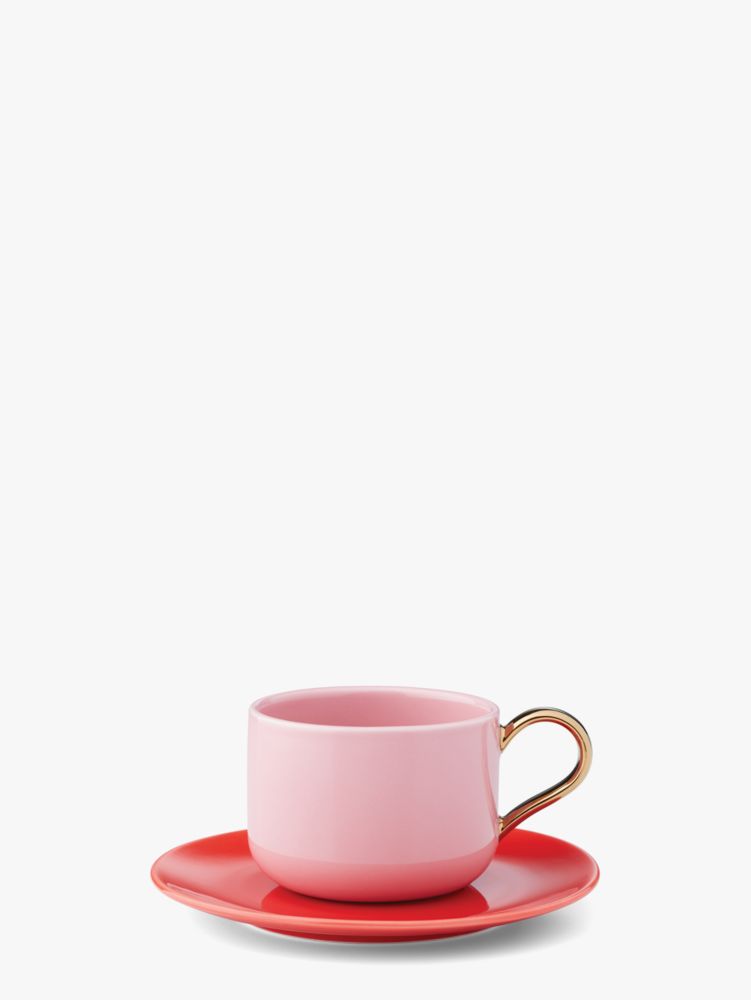 Kate Spade New York Make It Pop Red Tea Kettle