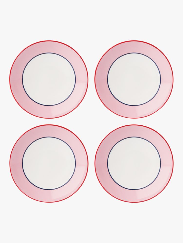 Kate Spade New York Make It Pop 12 Piece Dinnerware Set - Pink