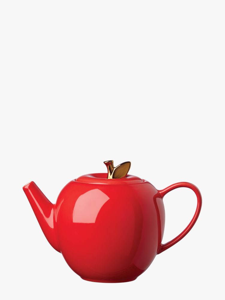 Kate Spade New York Make it Pop Red Tea Kettle