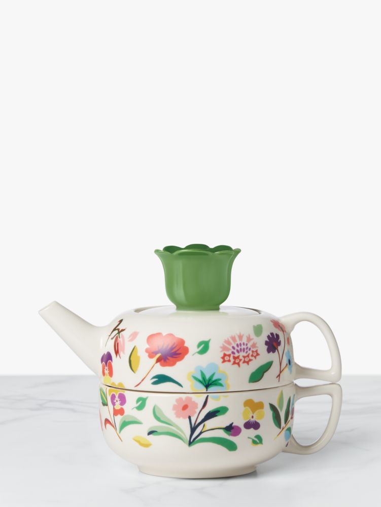 Garden Floral Tea For One Set