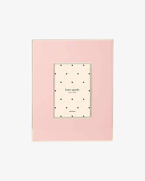 Kate Spade,Make It Pop 4x6 Picture Frame,Pink
