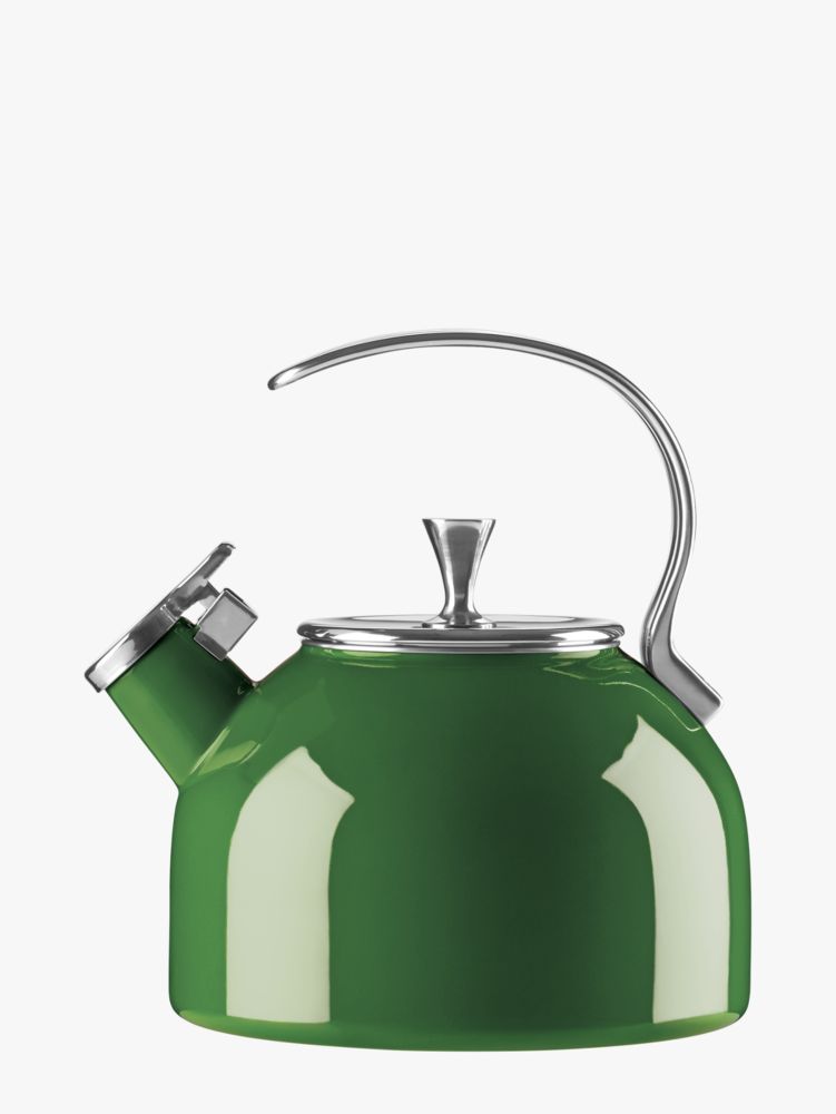 Kate Spade,Make It Pop Tea Kettle,Green