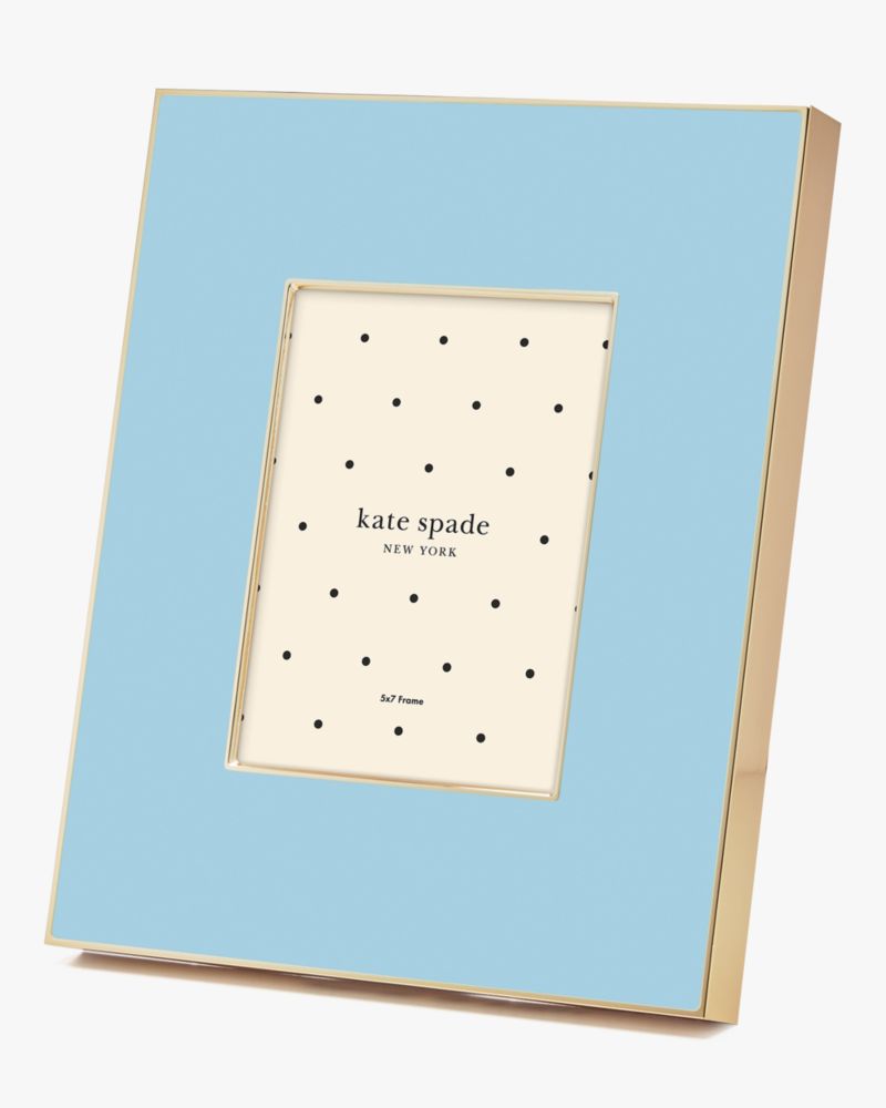 Kate Spade,Make It Pop 5x7 Frame,Navy