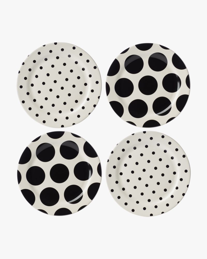 Kate Spade New York on The Dot 12 Piece Dinnerware Set - White